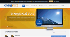 Desktop Screenshot of energeticasrl.com